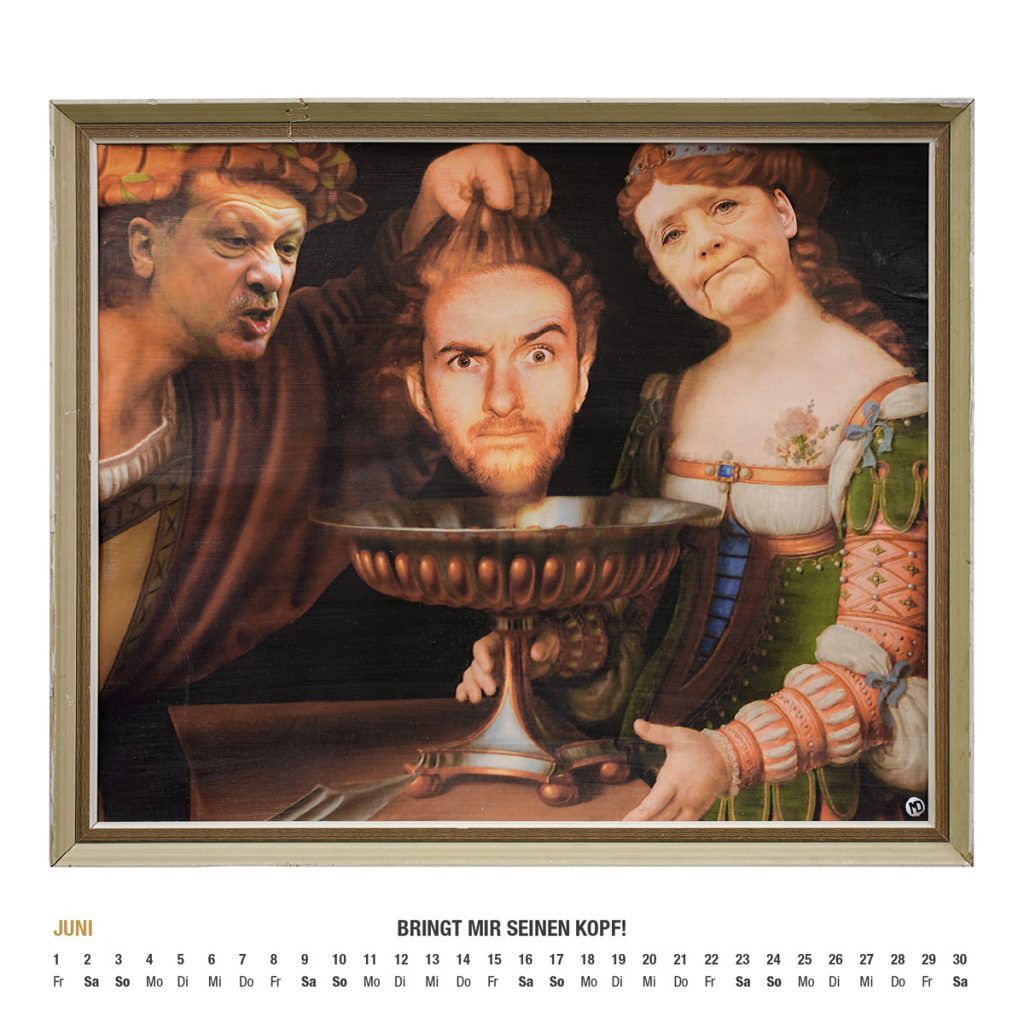 Angela Calendar Bring me his head! Martin Doerken