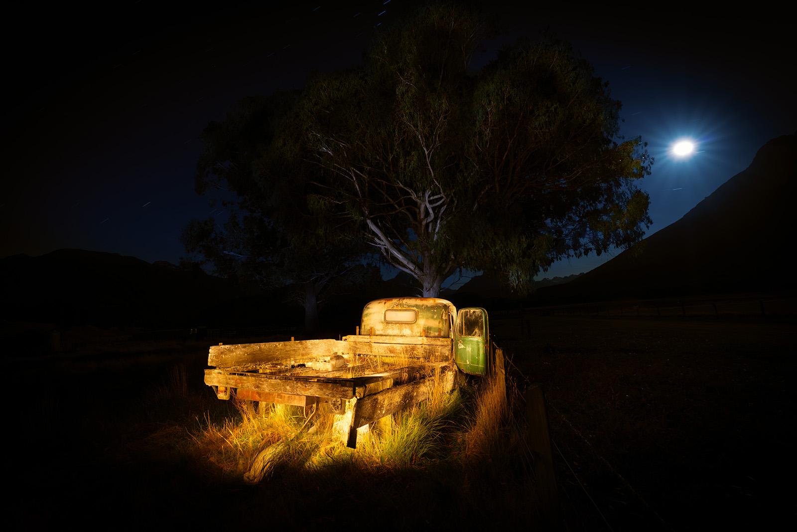 A derelict truck in Paradise